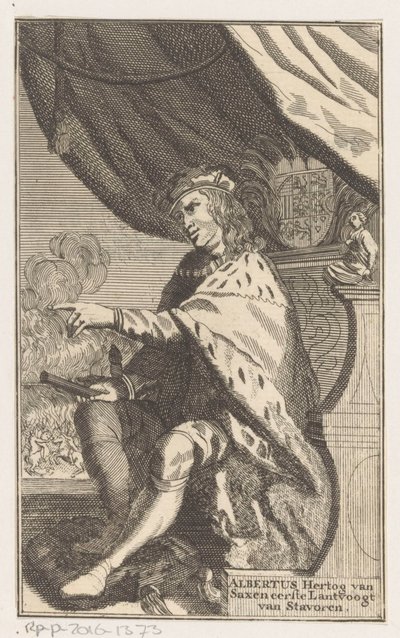 Porträt von Albrecht III., Herzog von Sachsen von Anonymous
