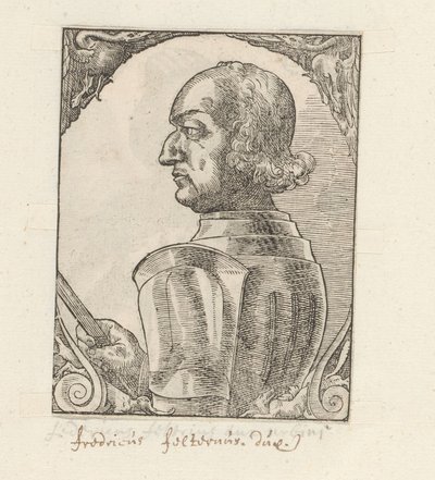 Porträt von Federico da Montefeltro von Anonymous
