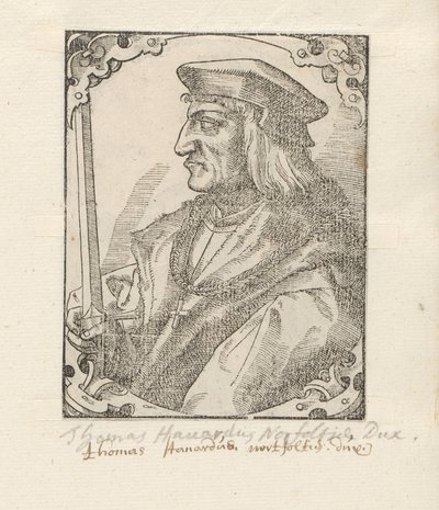 Porträt von Thomas Howard von Anonymous
