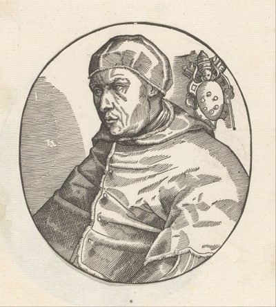 Porträt von Papst Leo X. von Anonymous