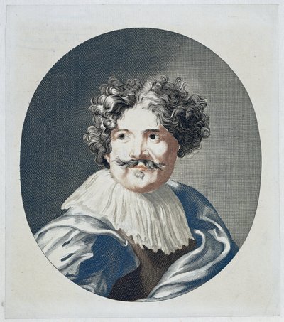 Porträt des Malers Simon de Vos von Anonymous