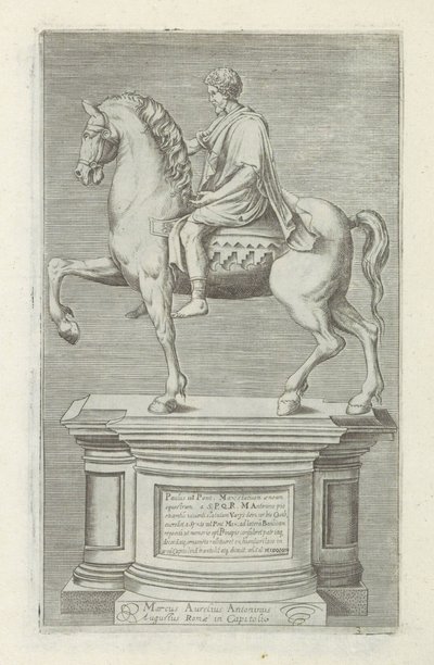 Reiterstandbild von Marcus Aurelius von Anonymous