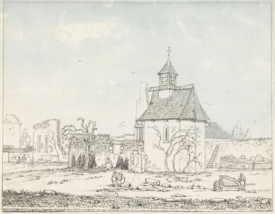 Ruine von Hougoumont von Anonymous