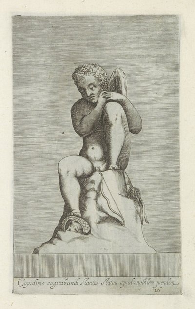 Skulptur von Amor von Anonymous
