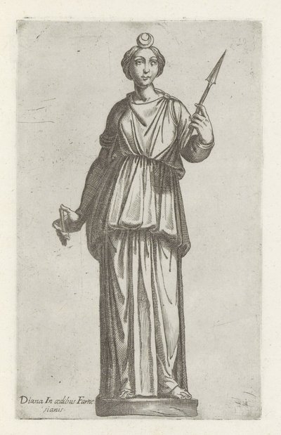 Skulptur von Diana von Anonymous