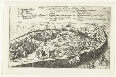 Schlacht bei Jemgum, 1568 von Anonymous