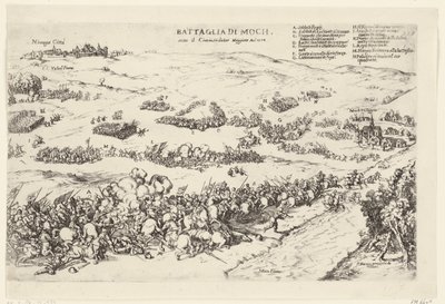 Schlacht auf der Mookerheide, 1574 von Anonymous