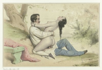 Drei Paare beim Sex von Anonymous