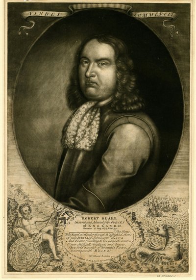 Admiral Robert Blake (1599-1657) von Anonymous Anonymous