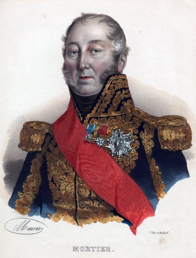 Edouard Adolphe Mortier, Marschall von Frankreich von Anonymous Anonymous
