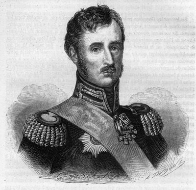 Friedrich Wilhelm II. von Preußen - Porträt von Friedrich Wilhelm II. (1744-1797), König von Preußen - Gravur in „Geschichte der Girondisten“ von Alphonse de Lamartine von Anonymous Anonymous