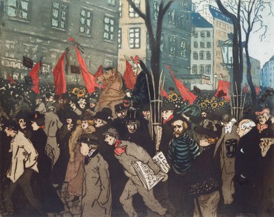Beerdigung von Clemence Louise Michel, 22. Januar von Anonymous Anonymous