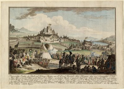 Russisch-Türkischer Krieg von 1787-1792 - Die Einnahme von Khotyn durch die russische Armee am 29. September von Anonymous Anonymous