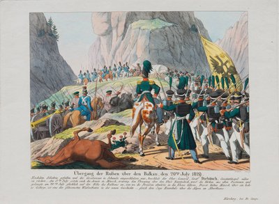 Russisch-Türkischer Krieg 1828-1829 - Die Armee von Graf Iwan Iwanowitsch Diebitsch von Anonymous Anonymous