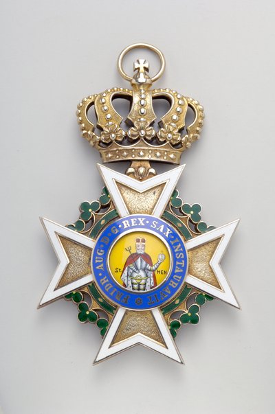 Königreich Sachsen - Militärischer Orden des Heiligen Heinrich: Insignien des Großkreuzes - 1736-1918 von Anonymous Anonymous