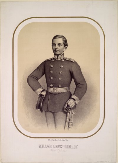 Milan I. (1854-1901), König von Serbien von Anonymous Anonymous