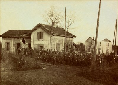 Fotografie aus einem persönlichen Album eines Infanterieleutnants während der ersten Monate des Ersten Weltkriegs von Anonymous Anonymous