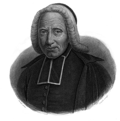 Porträt von Abbé Jean Godinot (1661-1749) in „Portraits et histoire des hommes utile: hommes et femmes de tous pays et de tous conditions, qui ont acquis des droits à la reconnaissance des hommes“ veröffentlicht und verbreitet von Societe Montyon et Frankl von Anonymous Anonymous