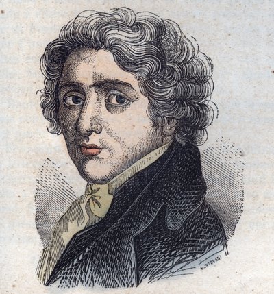 Porträt von Andrea Appiani (1754-1817) - Gravur von Anonymous Anonymous