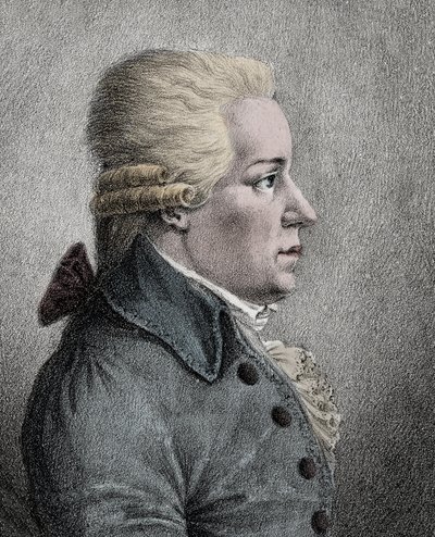 Porträt von Carl Ditters von Dittersdorf, österreichischer Komponist von Anonymous Anonymous