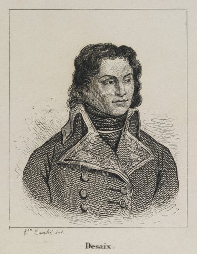 Porträt von General Louis Charles Antoine Desaix von Anonymous Anonymous