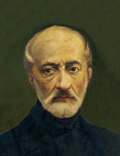 Porträt von Giuseppe Mazzini (1805-1872), italienischer Politiker und Nationalist von Anonymous Anonymous