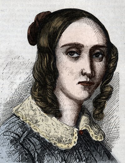 Porträt von Louise Farrenc 1804-1875. Pianistin, Komponistin, französische Lehrerin. von Anonymous Anonymous