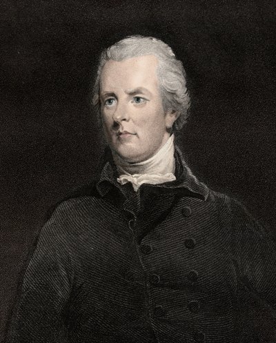 Porträt von William Pitt dem Jüngeren (1759-1806), britischer Premierminister von Anonymous Anonymous