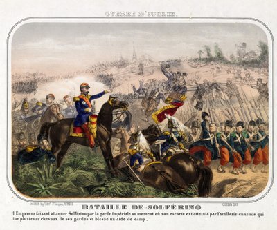 Die Schlacht von Solferino (24. Juni 1859) von Anonymous Anonymous