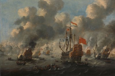 Der niederländische Überfall auf die Medway von Anonymous Anonymous