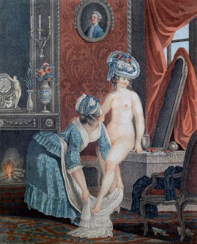 Die Toilette von Louis Marin Bonnet (1736 - 1793) von Anonymous Anonymous