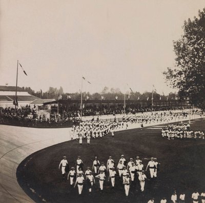 Weltausstellung 1900 in Paris: Ausstellung von Vincennes, Turnwettbewerb von Anonymous Anonymous