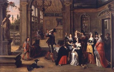 Ein Spiel von Forfeits von Anthonie (circle of) Palamedesz