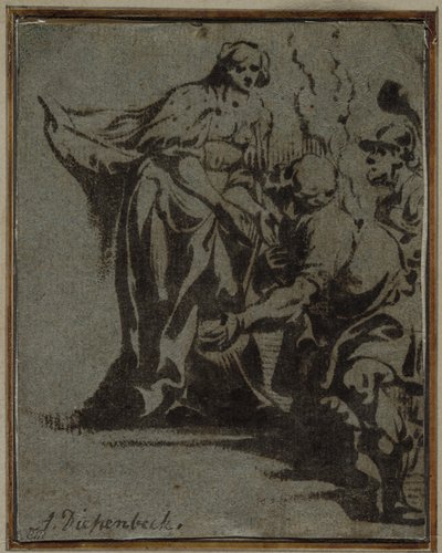 Eine Szene aus der klassischen Mythologie, 1600er von Anthonis Sallaert