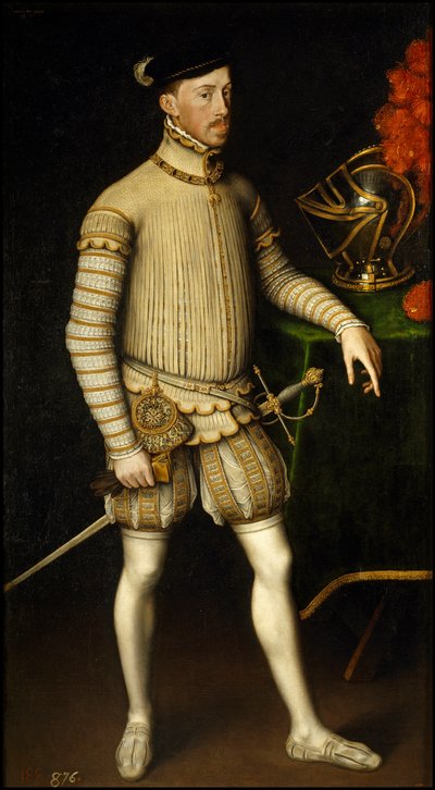 Porträt von Kaiser Maximilian II. von Österreich von Anthonis Mor van Dashorst