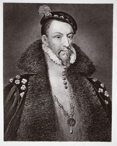 Thomas Radclyffe, Earl of Sussex, graviert von H. Robinson von Anthonis van Dashorst Mor