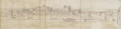 Hampton Court Palace von Norden von Anthonis van den Wyngaerde
