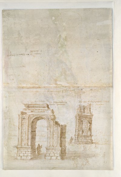 Panoramablick auf Tarragona vom Süden aus gesehen von Anthonis van den Wyngaerde