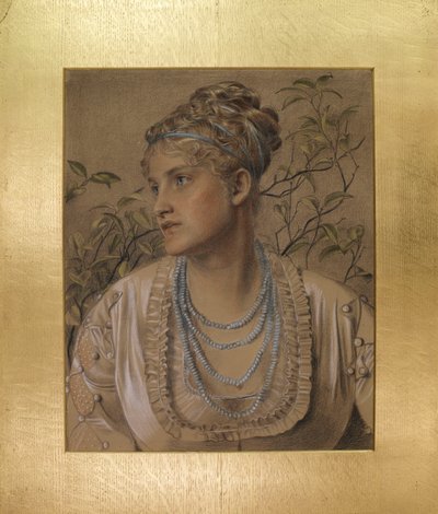 Mary Sandys (1845-1920), ca. 1871-73 von Anthony Frederick Augustus Sandys