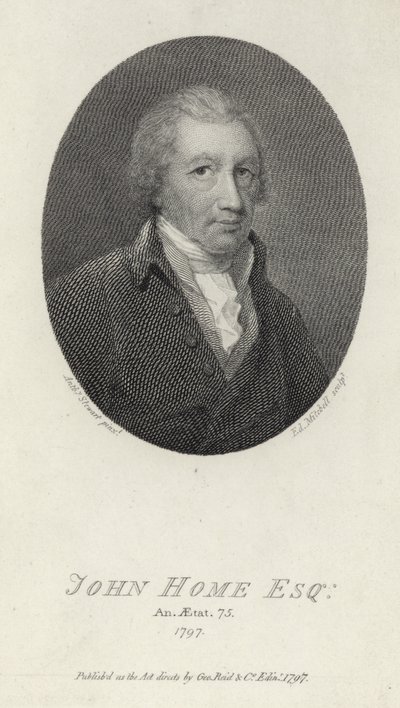 Porträt von John Home von Anthony Stewart