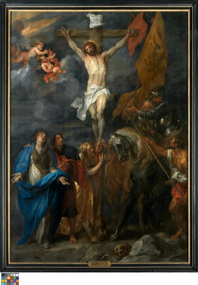 Christus am Kreuz oder Christus mit dem Schwamm von Anthony van Dyck