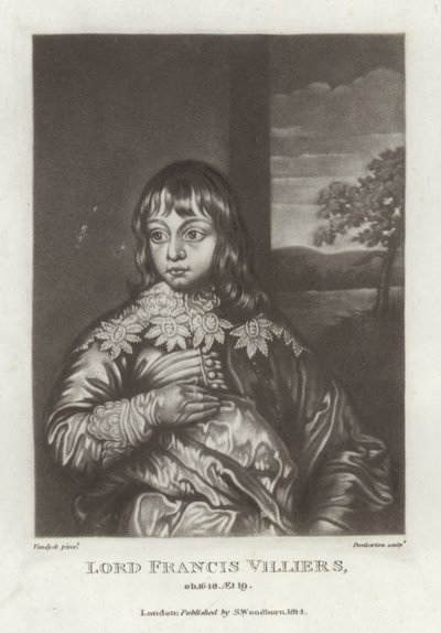 Lord Francis Villiers von Anthony van Dyck