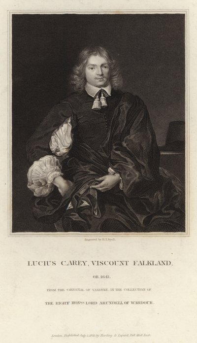 Lucius Carey, Viscount Falkland, gestorben 1643 von Anthony van Dyck
