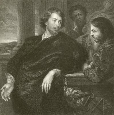 Porträt von Rubens von Anthony van Dyck
