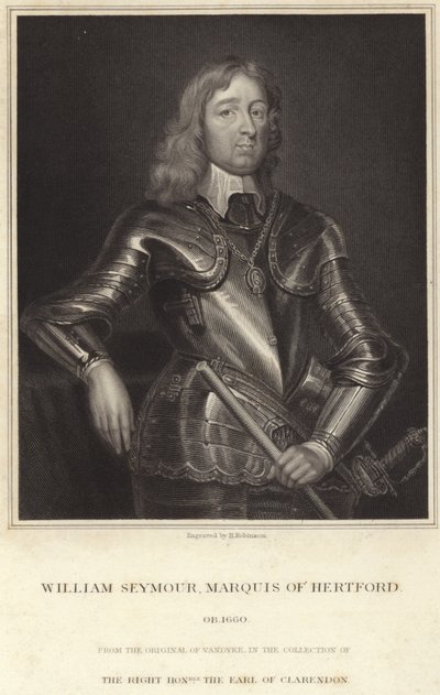 Porträt von Sir William Seymour, Herzog von Somerset von Anthony van Dyck