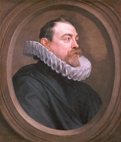 Porträt eines Mannes, Brustlänge, ca. 1620-1640 von Anthony van Dyck