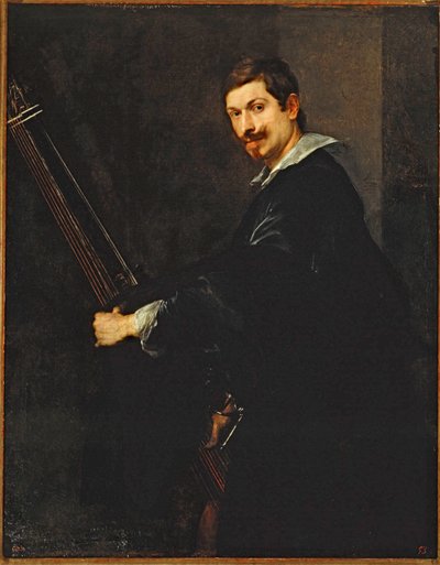 Porträt eines Musikers, Hauptmusiker von Anthony van Dyck