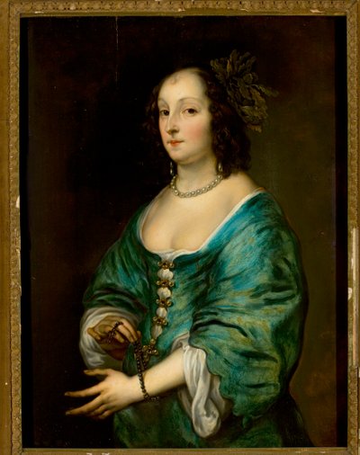 Porträt von Mary Ruthven, der Frau des Künstlers von Anthony van Dyck