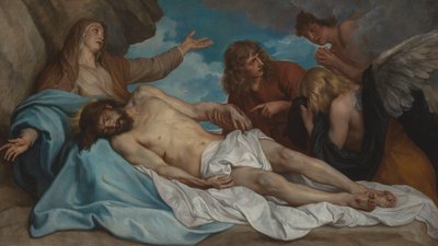 Die Beweinung des toten Christus von Anthony van Dyck