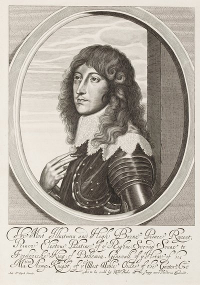 ?Der erlauchte und hochgeborene Prinz Rupert?, um 1640 von Anthony van Dyck